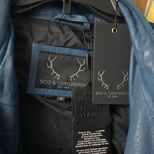 Bod & Christensen Leather Jacket NWT